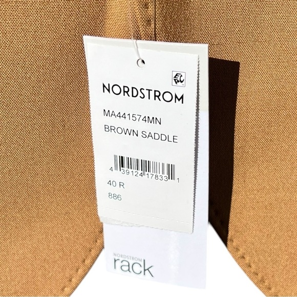 Men's Tan Blazer - Picture 7 of 8